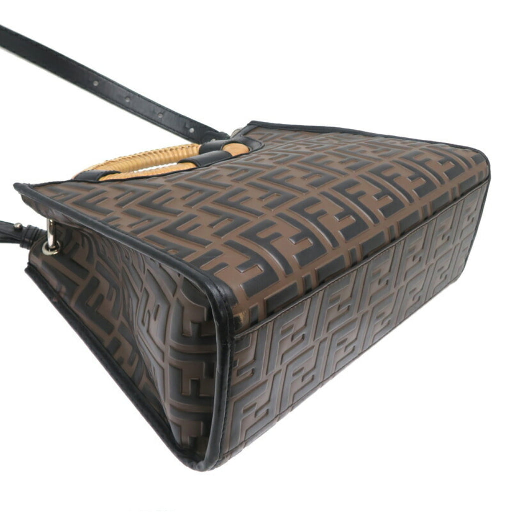Fendi Brown Leather Handbag