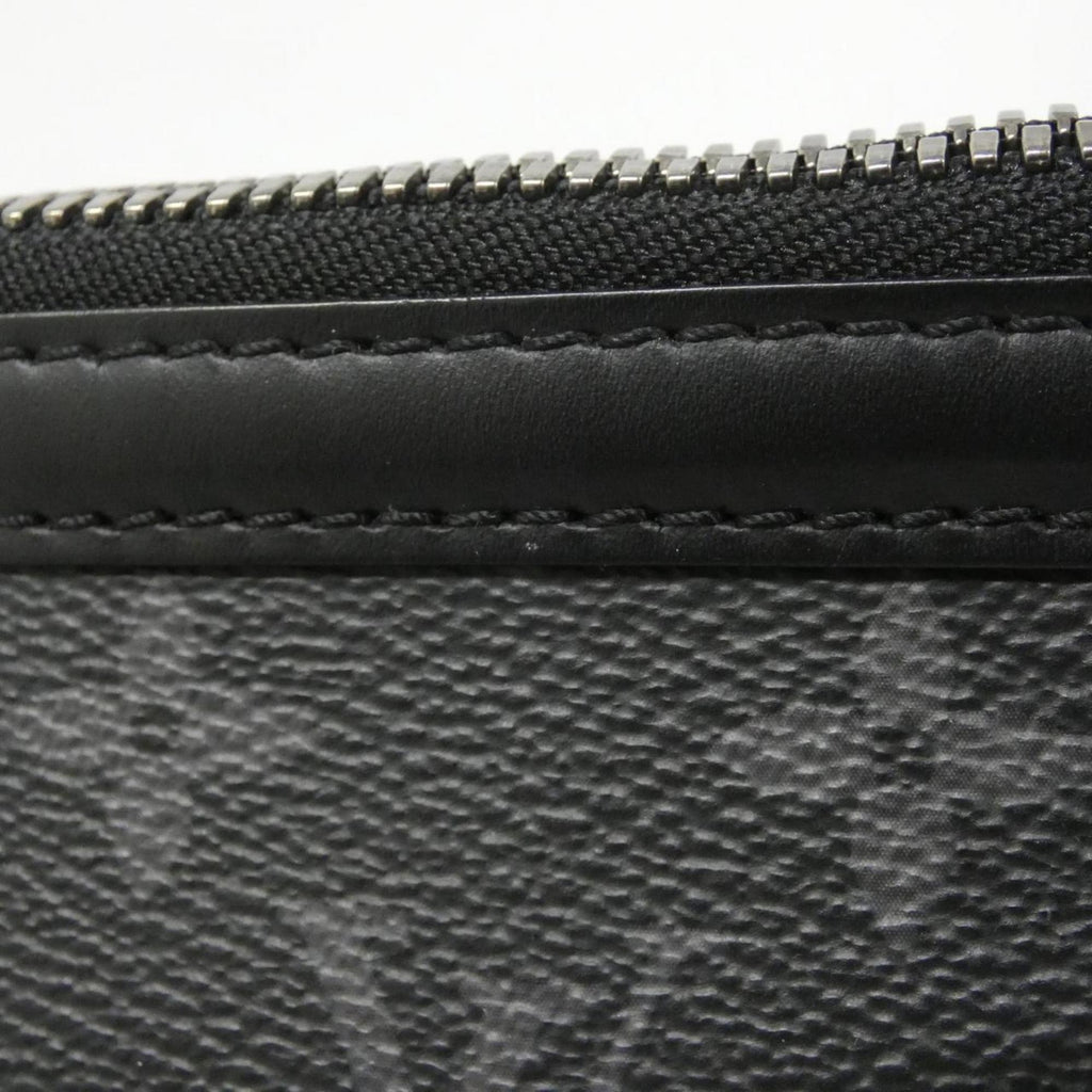 Louis Vuitton Black Coated Canvas Shoulder Bag