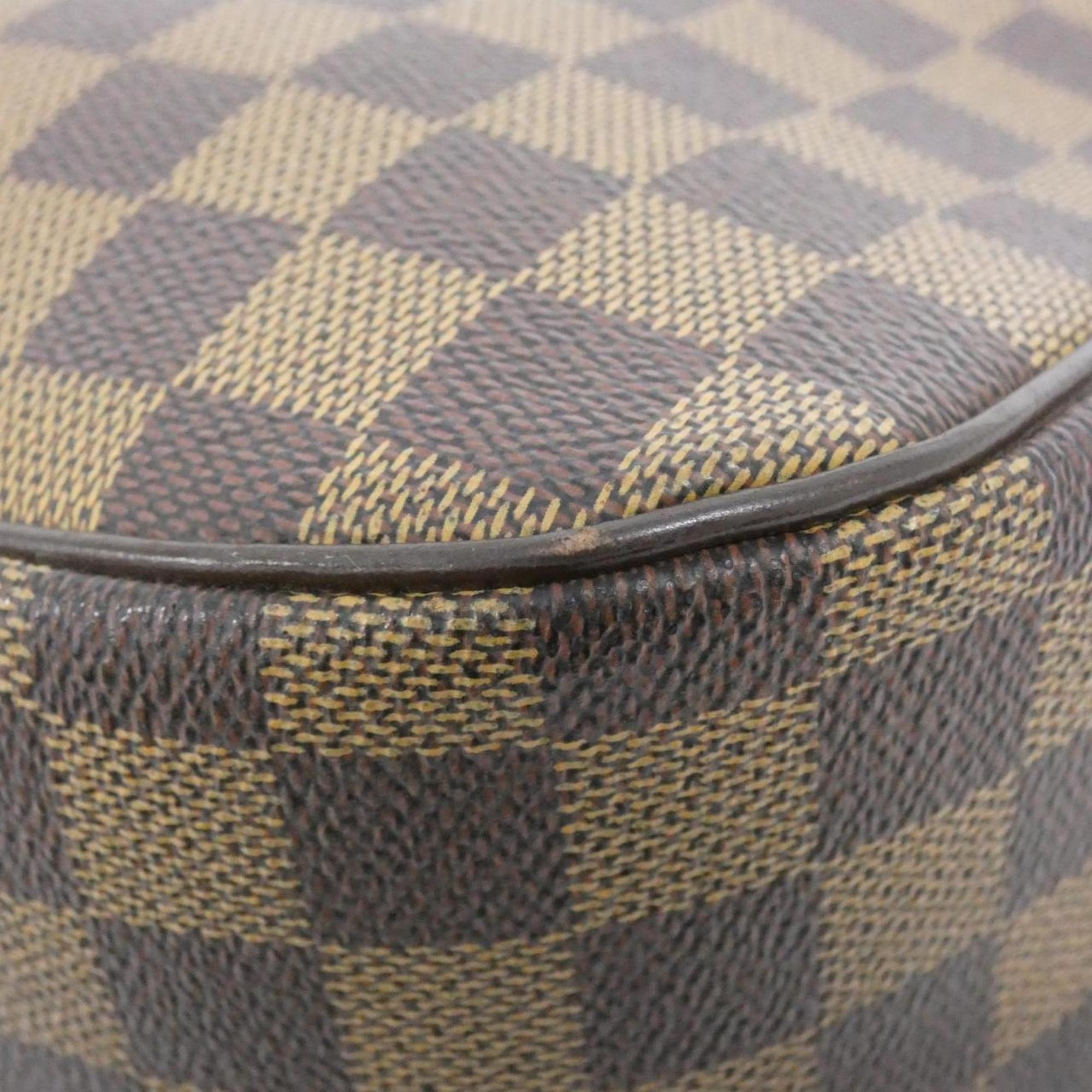Louis Vuitton Brown Coated Canvas Handbag
