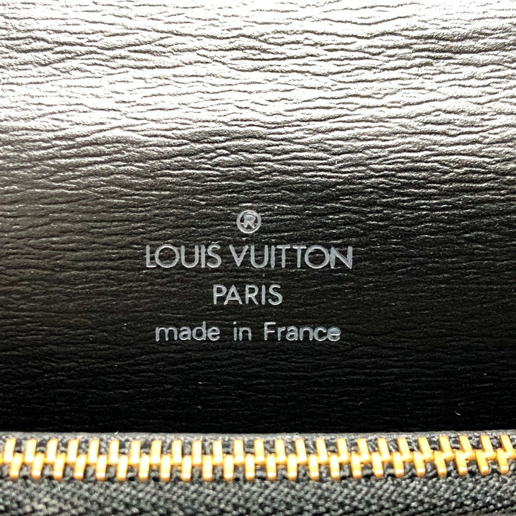 Louis Vuitton Black Epi Leather Handbag