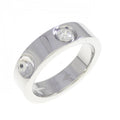 Louis Vuitton White Gold (18K) Band Ring