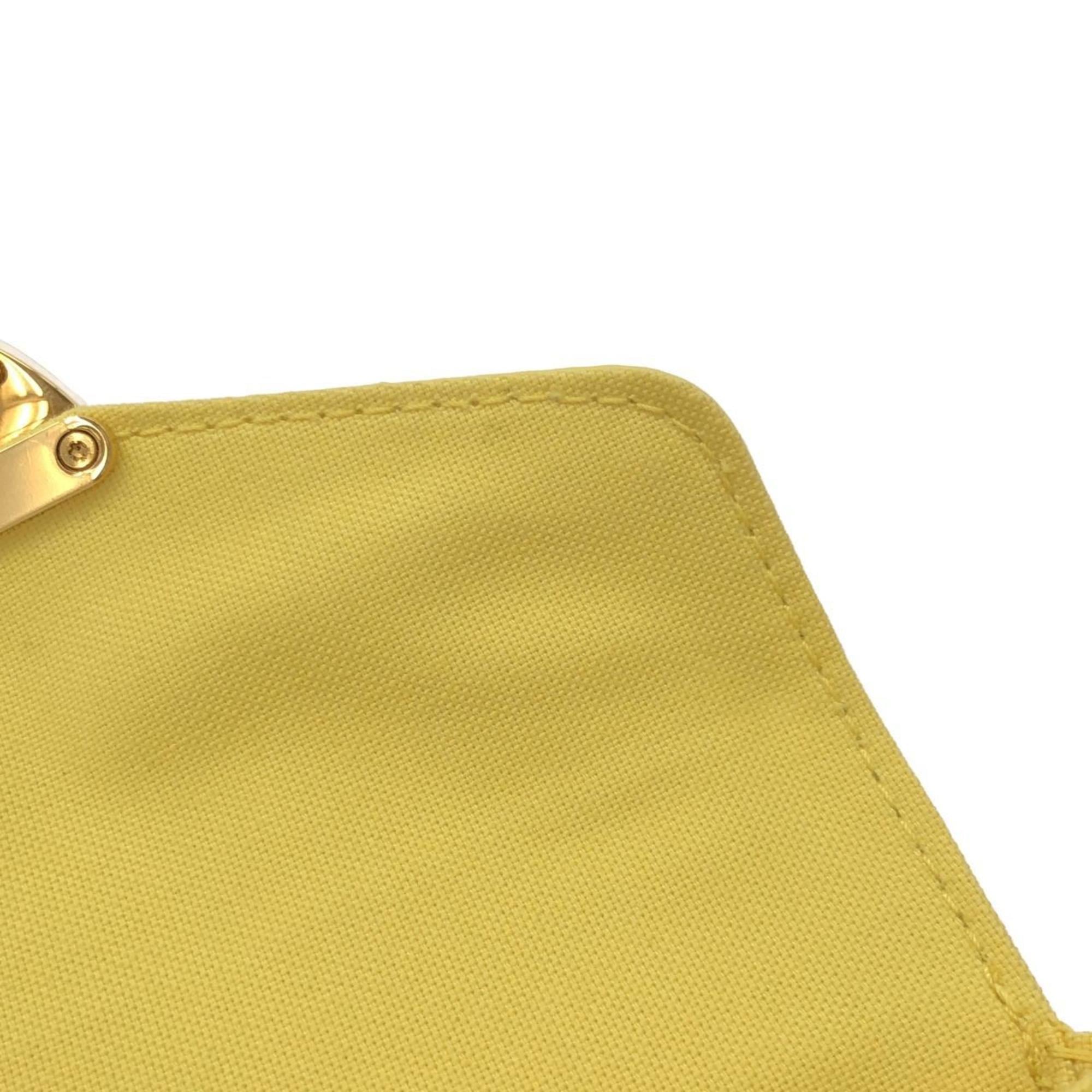 Louis Vuitton Yellow Leather Shoulder Bag