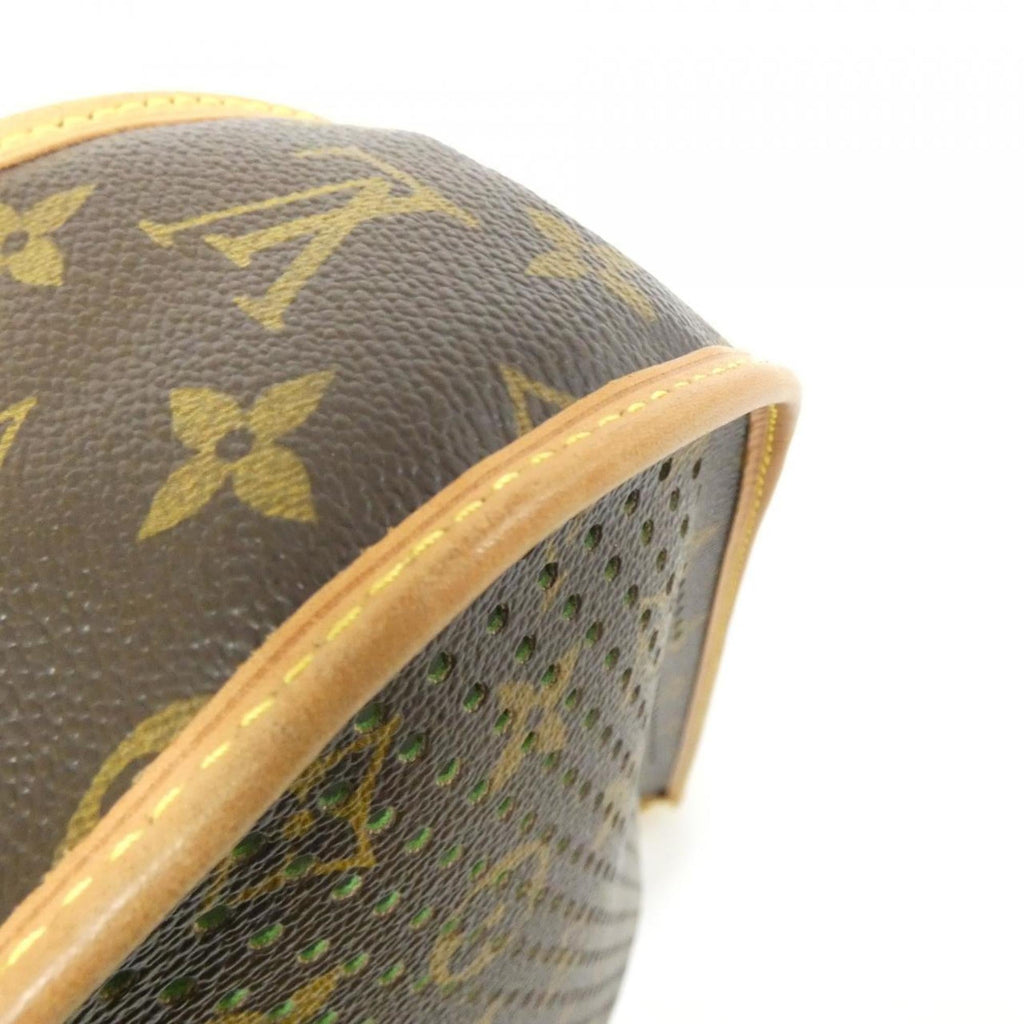 Louis Vuitton Marron Vert Coated Canvas Shoulder Bag