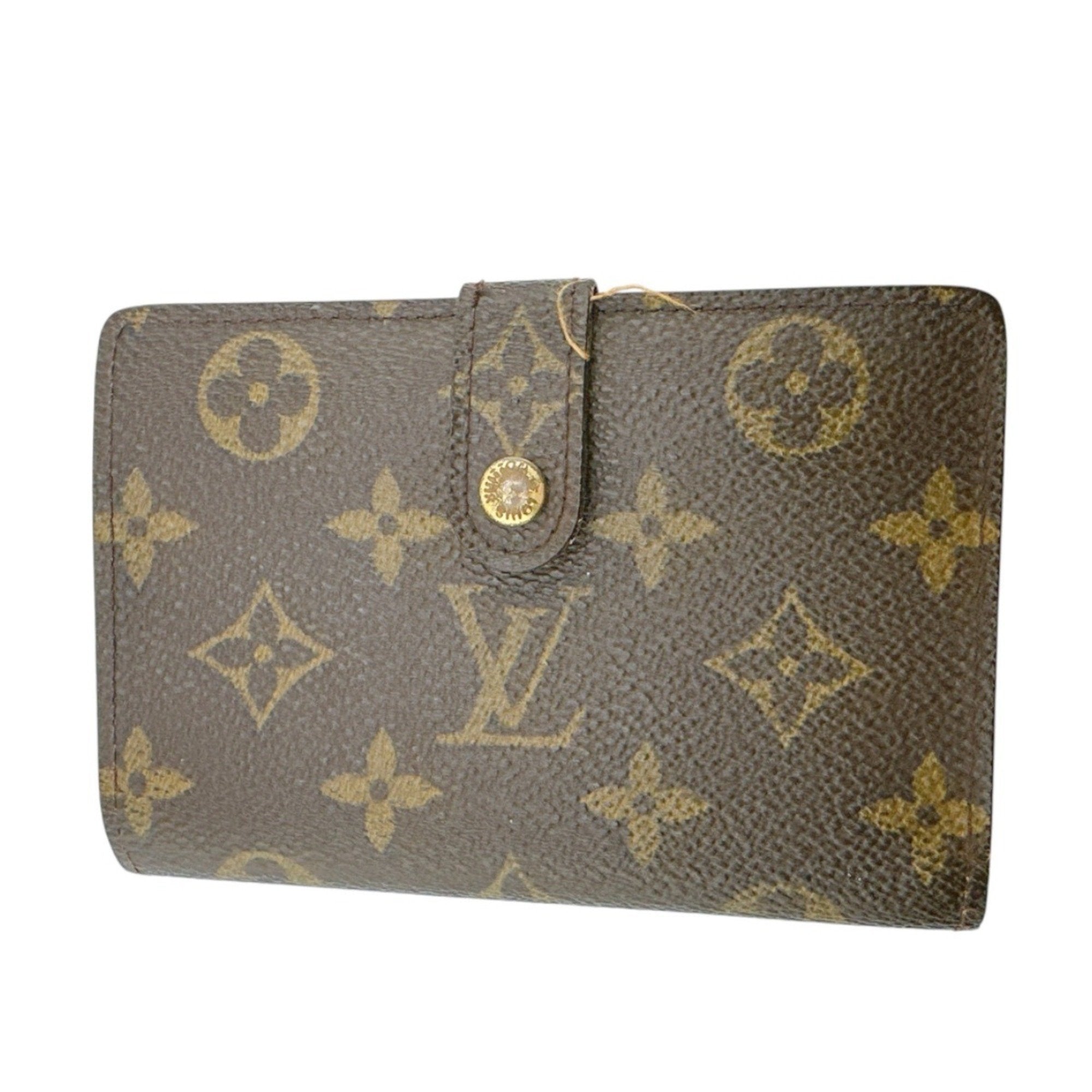 Louis Vuitton Brown Monogram Canvas Wallet