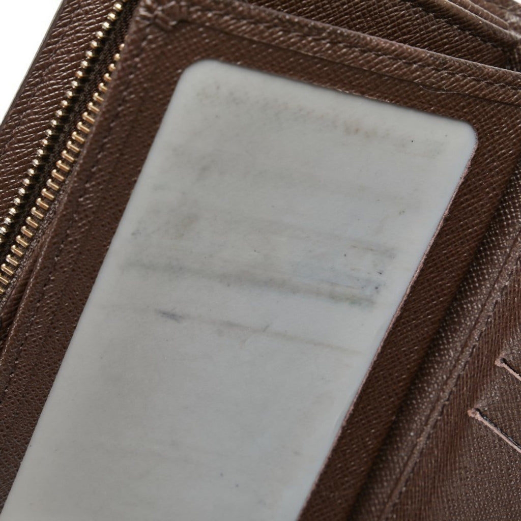Louis Vuitton Damier Brown Pvc Wallet (Tri-Fold)