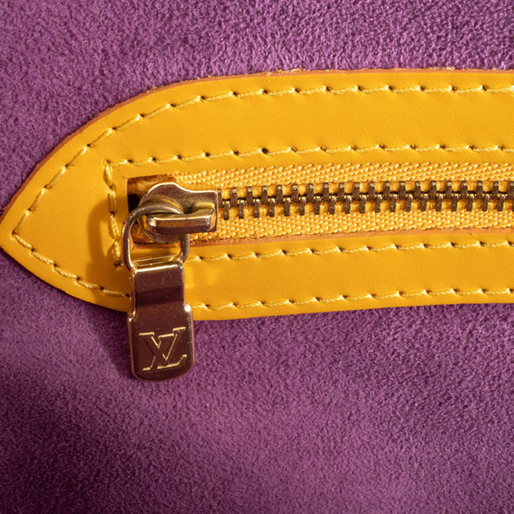 Louis Vuitton Yellow Epi Leather Shoulder Bag