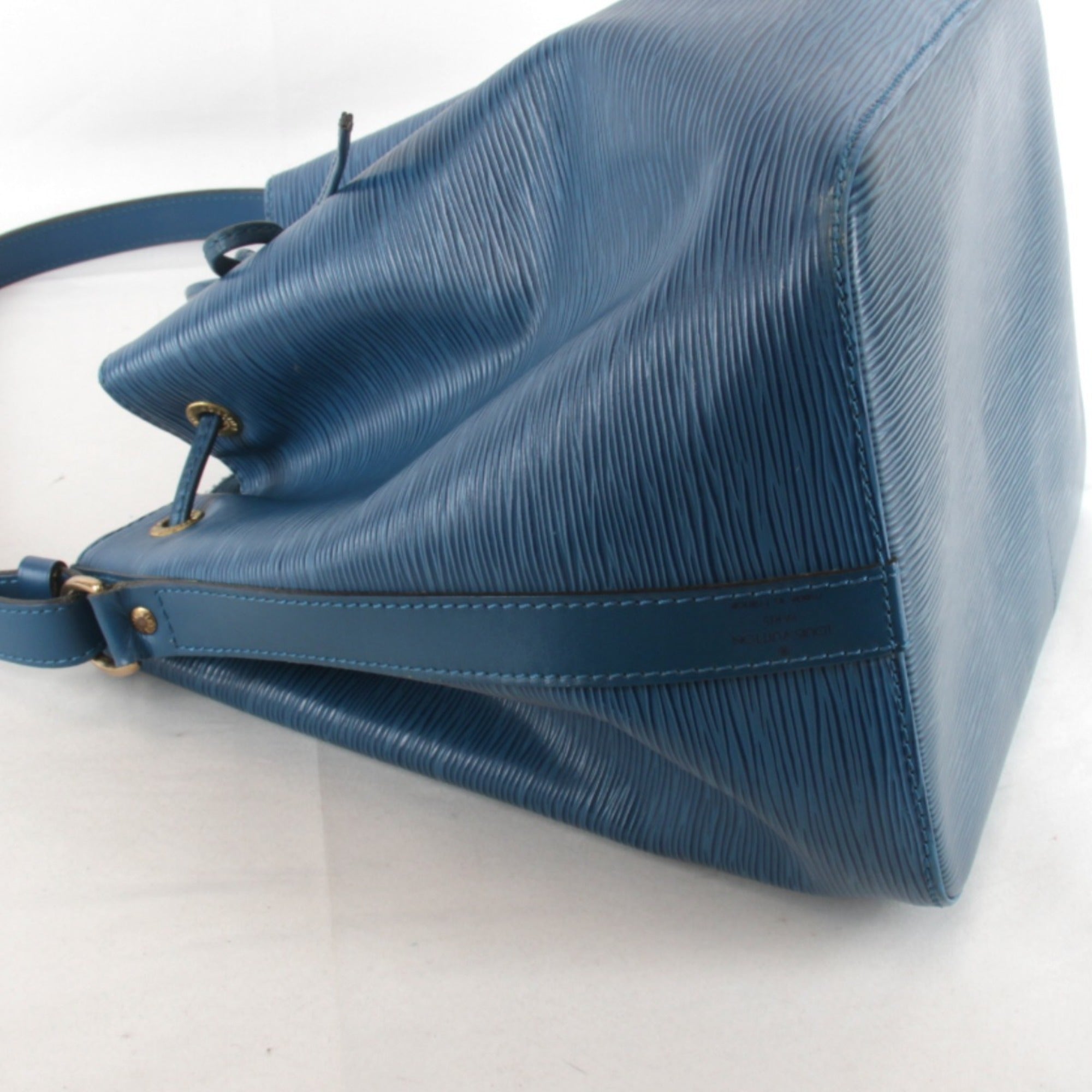 Louis Vuitton Blue Epi Leather Shoulder Bag