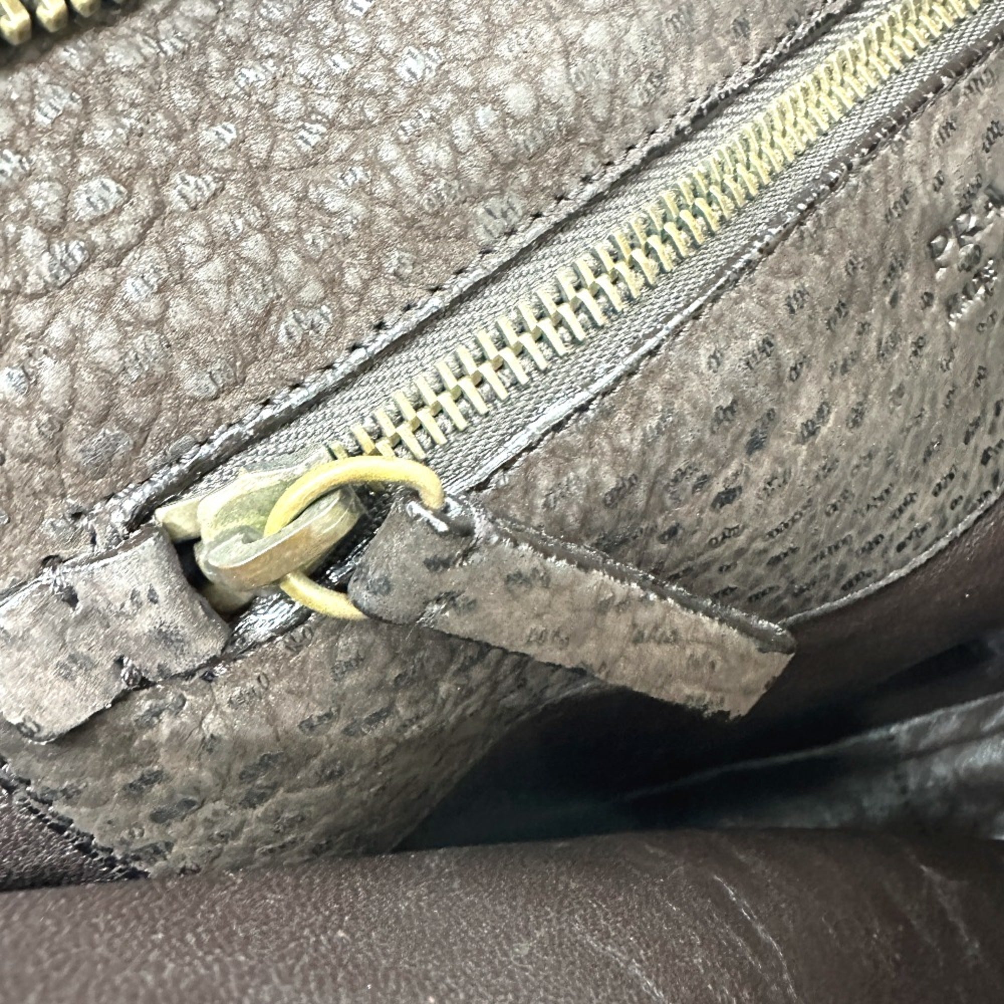 Prada Brown Leather Shoulder Bag