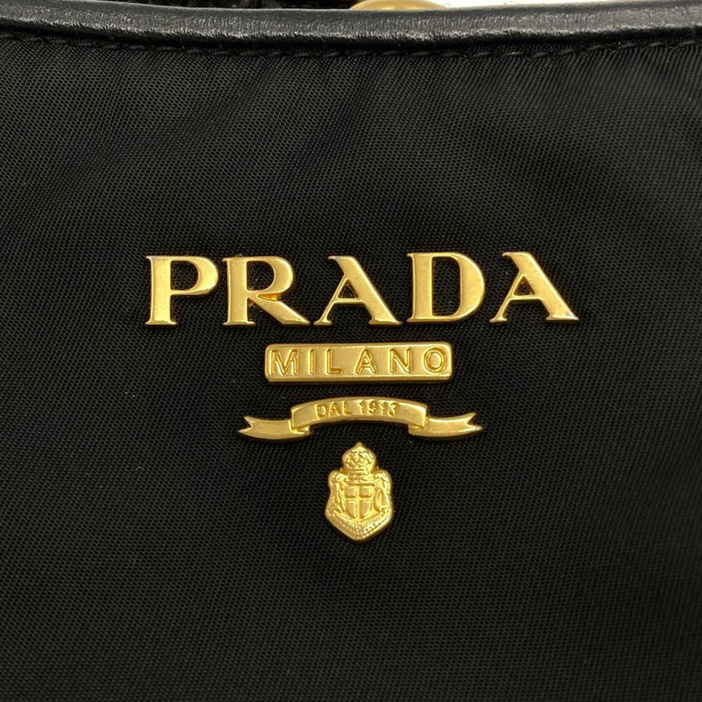 Prada Black Nylon Shoulder Bag