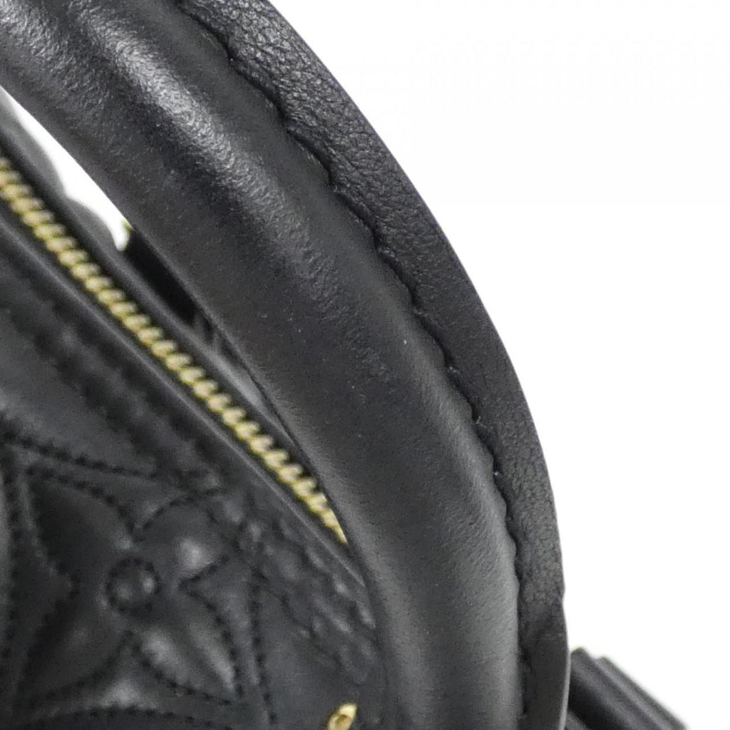 Louis Vuitton Black Leather Shoulder Bag