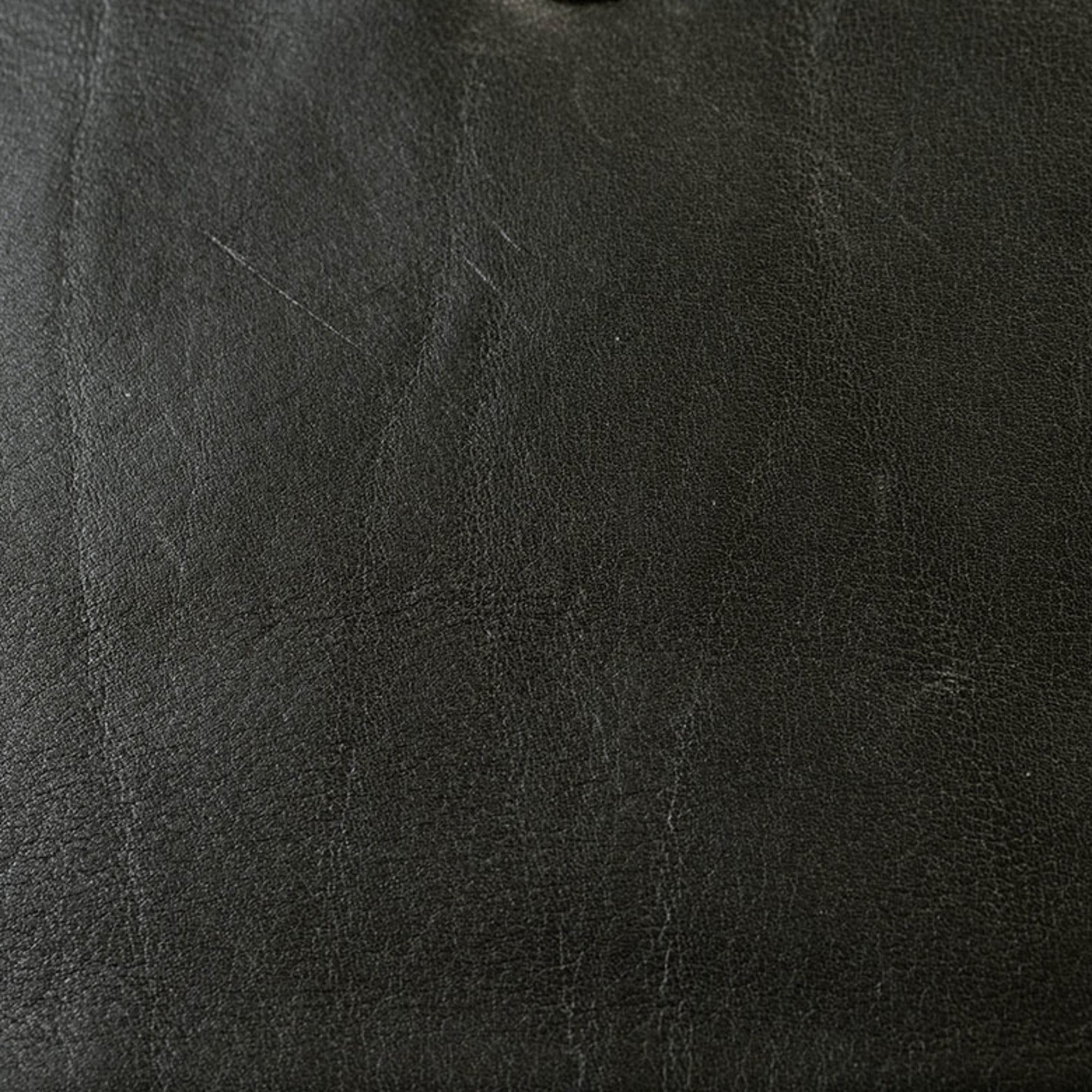 Celine Black Leather Shoulder Bag