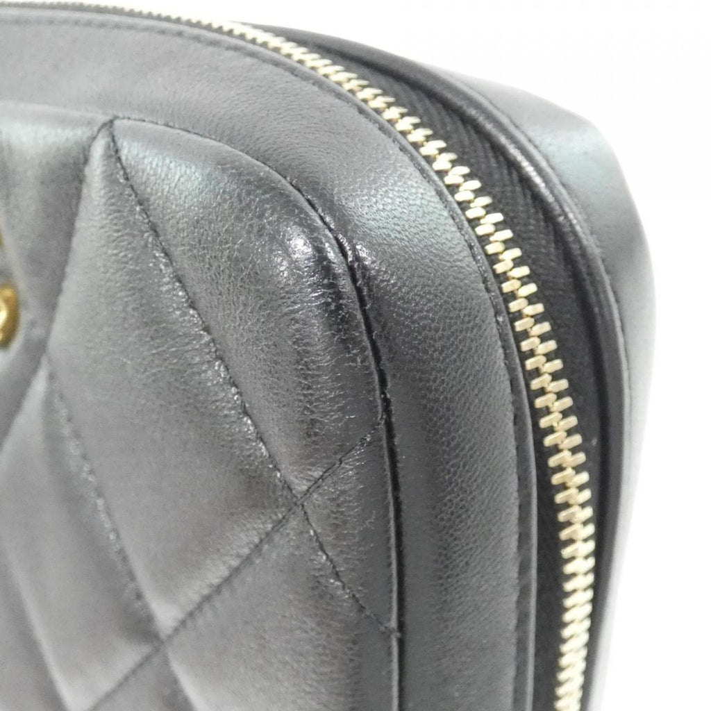 Chanel Black Leather Shoulder Bag