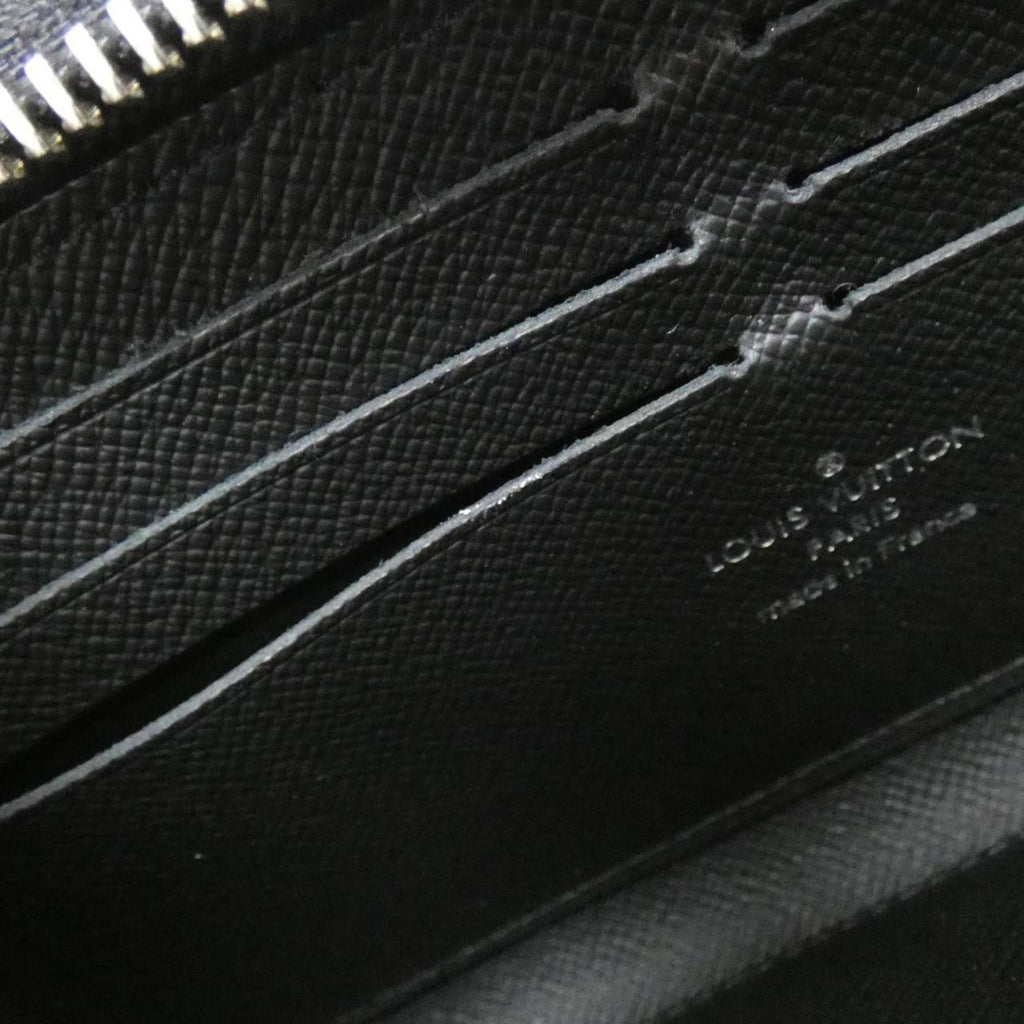 Louis Vuitton Black Leather Long Wallet