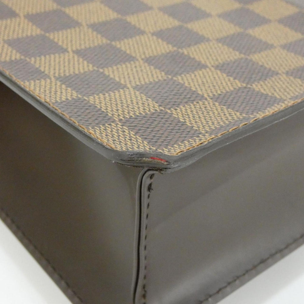 Louis Vuitton Ebene Coated Canvas Handbag