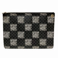 Louis Vuitton Black Pvc Clutch Bag Pochette