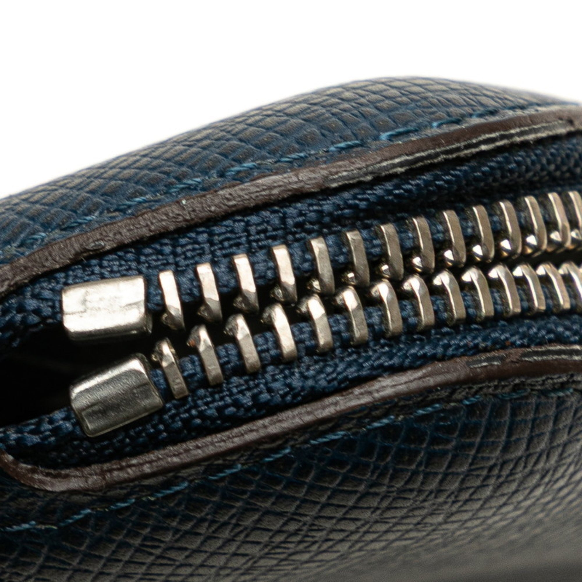 Louis Vuitton Navy Ocean Leather Long Wallet