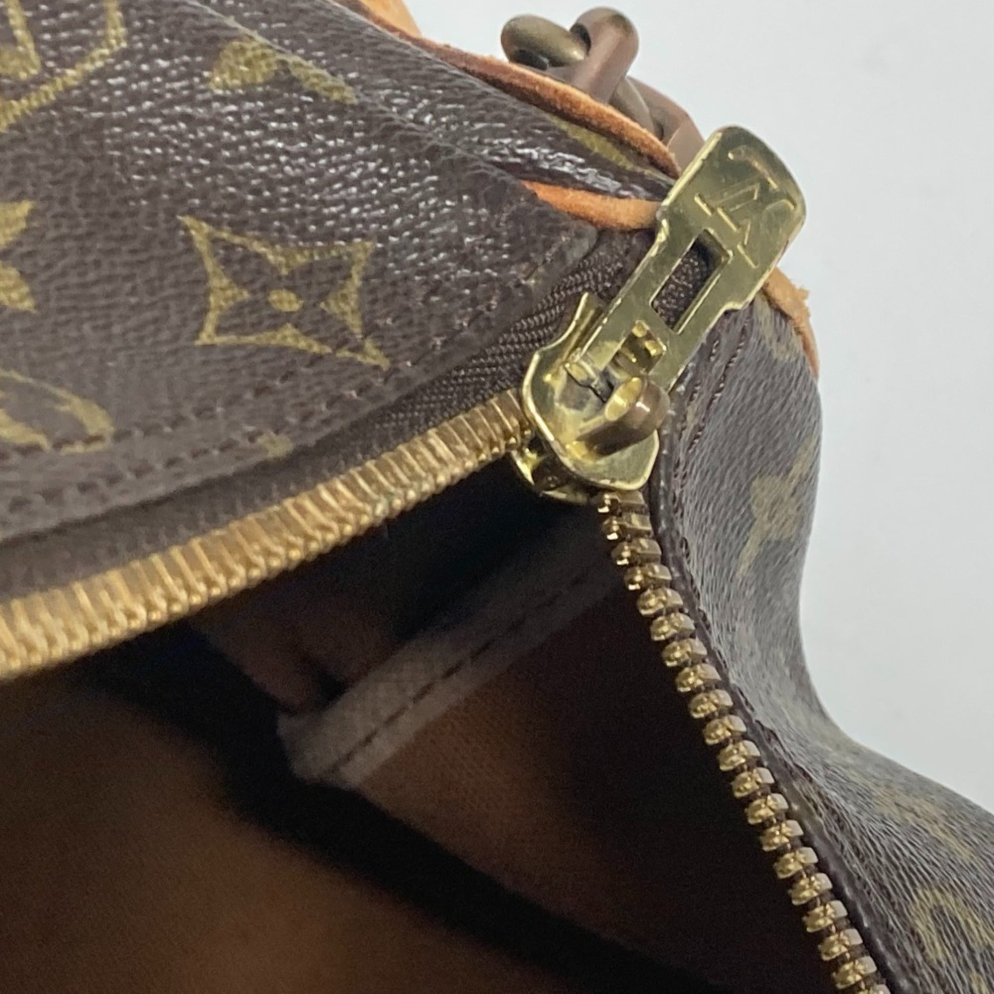 Louis Vuitton Brown Monogram Boston Bag
