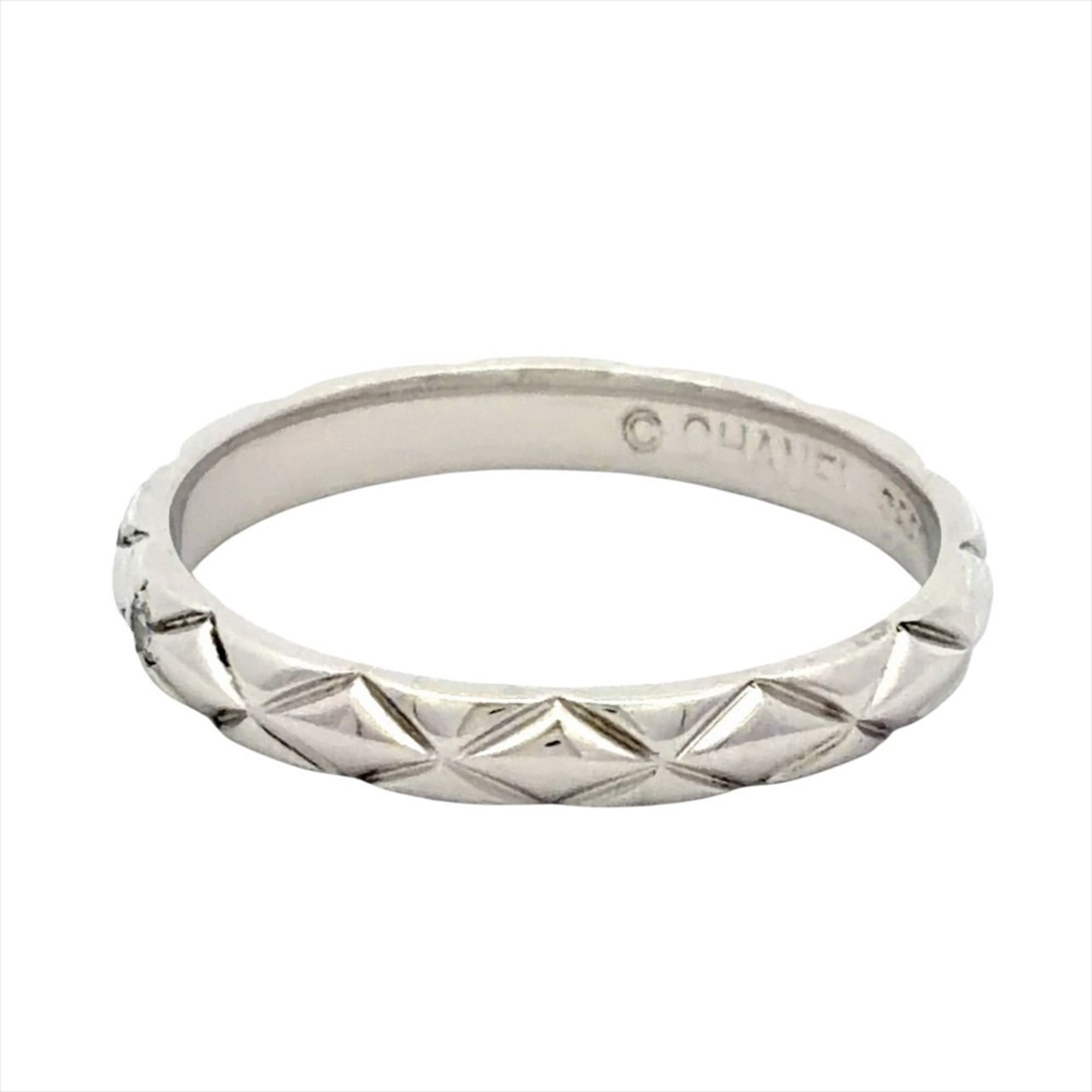 Chanel Platinum Platinum 950 Band Ring