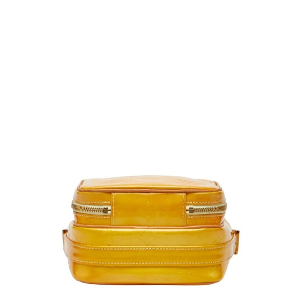 Louis Vuitton Yellow Patent Leather Shoulder Bag