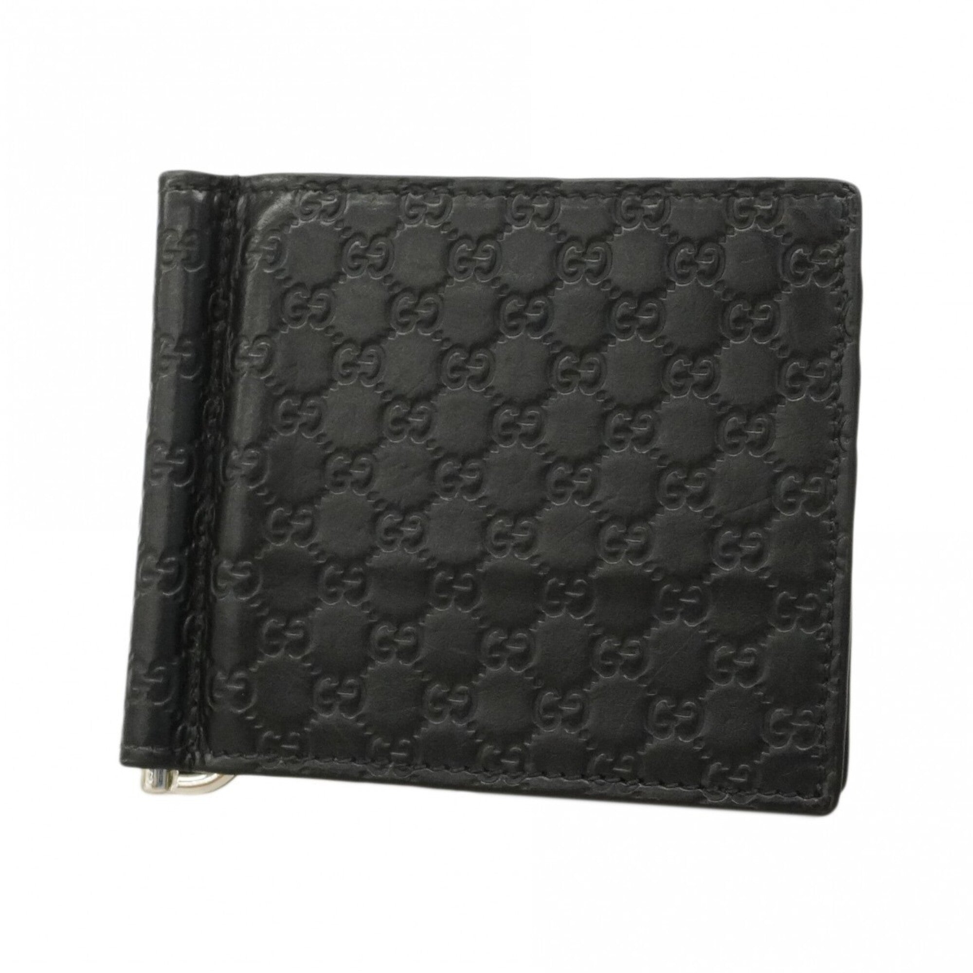 Gucci Black Leather Money Clip (Pre-Owned)