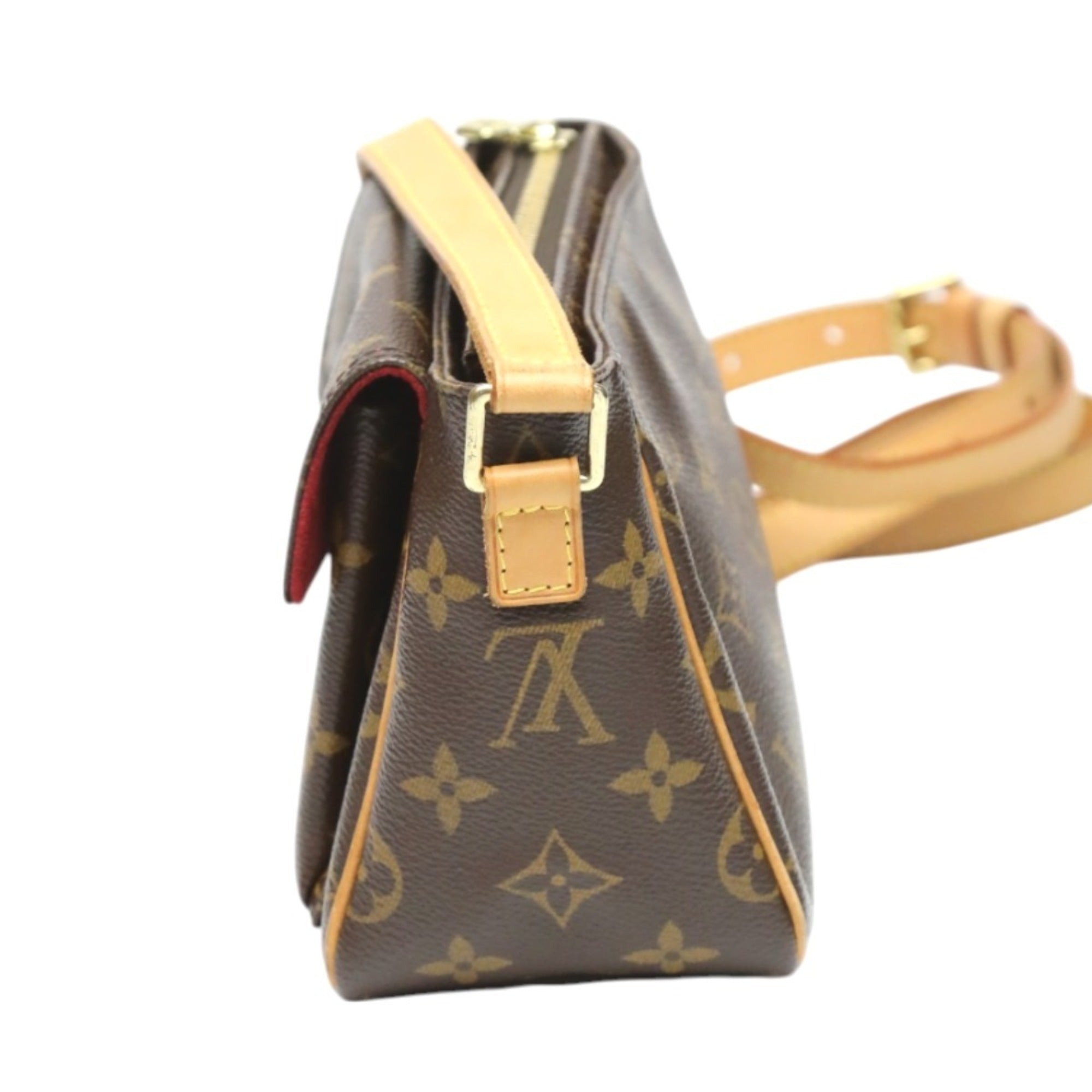 Louis Vuitton Brown Monogram Canvas Shoulder Bag