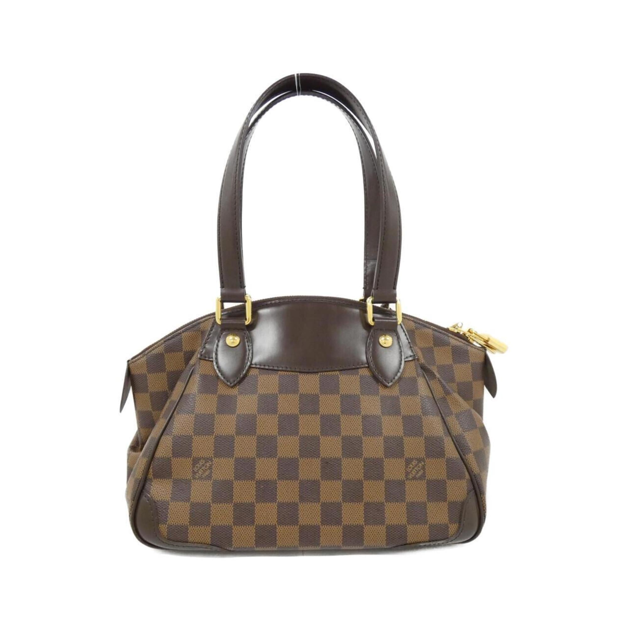 Louis Vuitton Ebene Coated Canvas Handbag