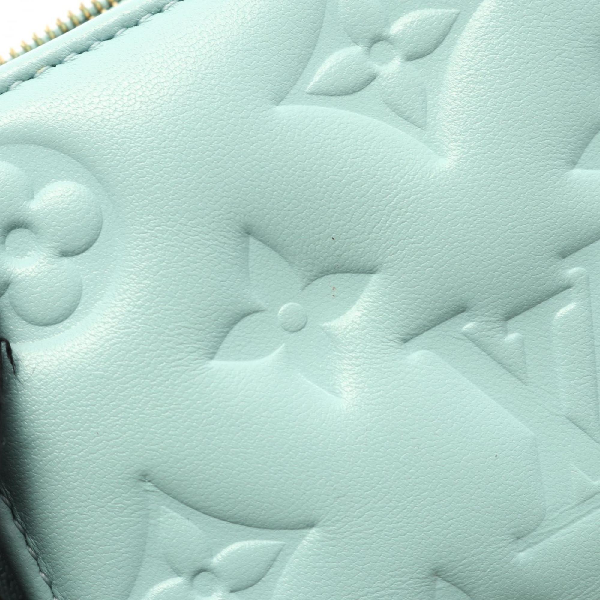 Louis Vuitton Blue Leather Wallet