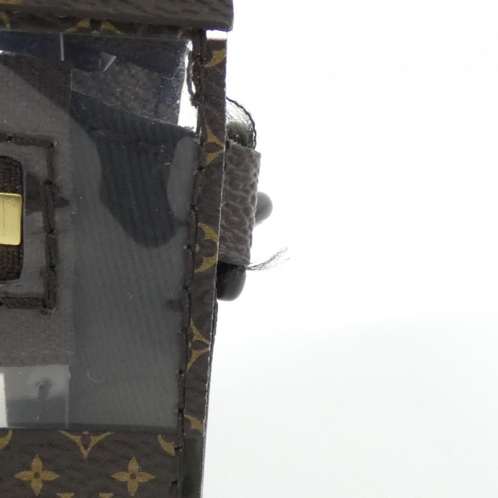 Louis Vuitton Marron Coated Canvas Pvc Pouch