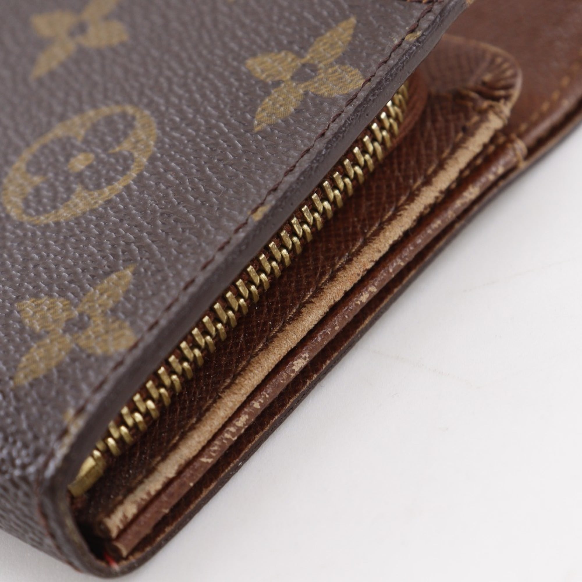 Louis Vuitton Brown Monogram Canvas Wallet