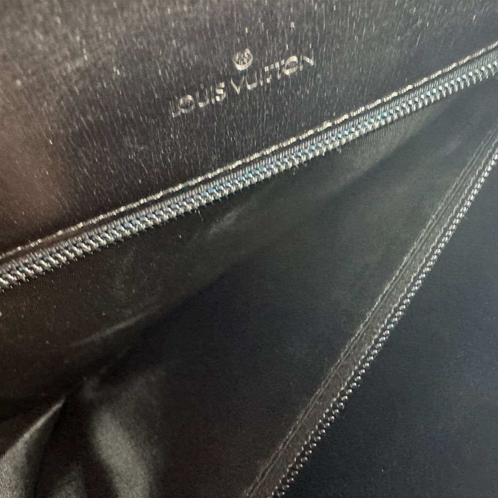 Louis Vuitton Noir Leather Shoulder Bag