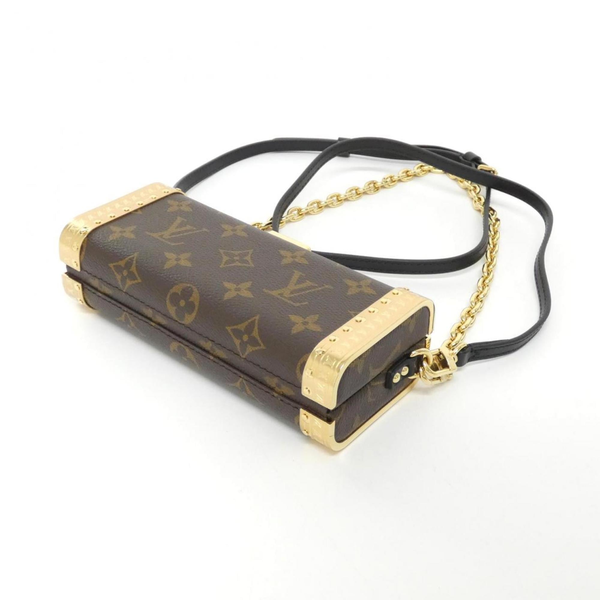 Louis Vuitton Monogram Marron Coated Canvas Handbag