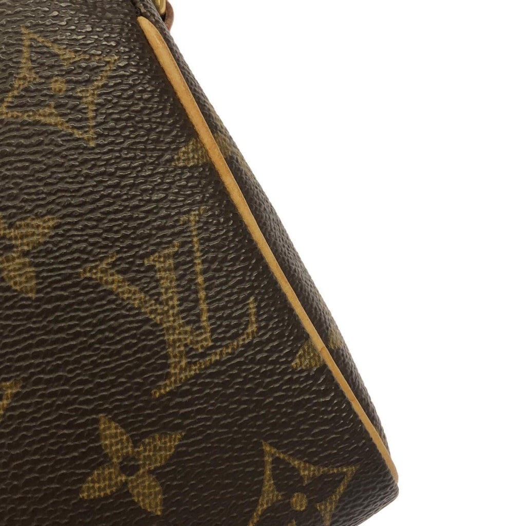 Louis Vuitton Brown Coated Canvas Handbag