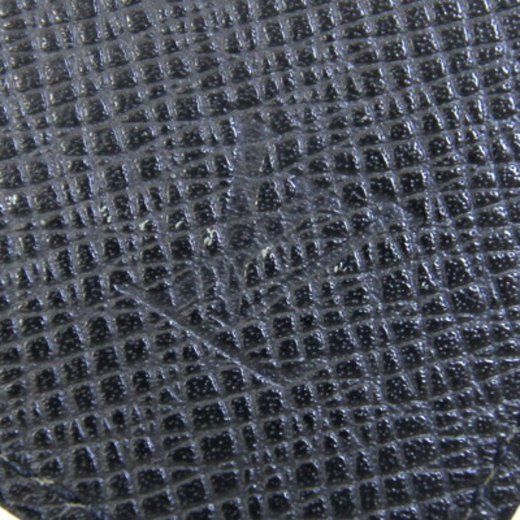 Louis Vuitton Black Noir Taiga Leather Long Bill Wallet