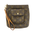 Louis Vuitton Marron Coated Canvas Handbag