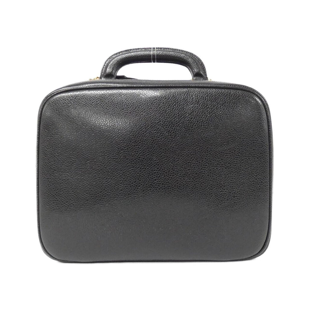 Chanel Black Caviar Leather Handbag