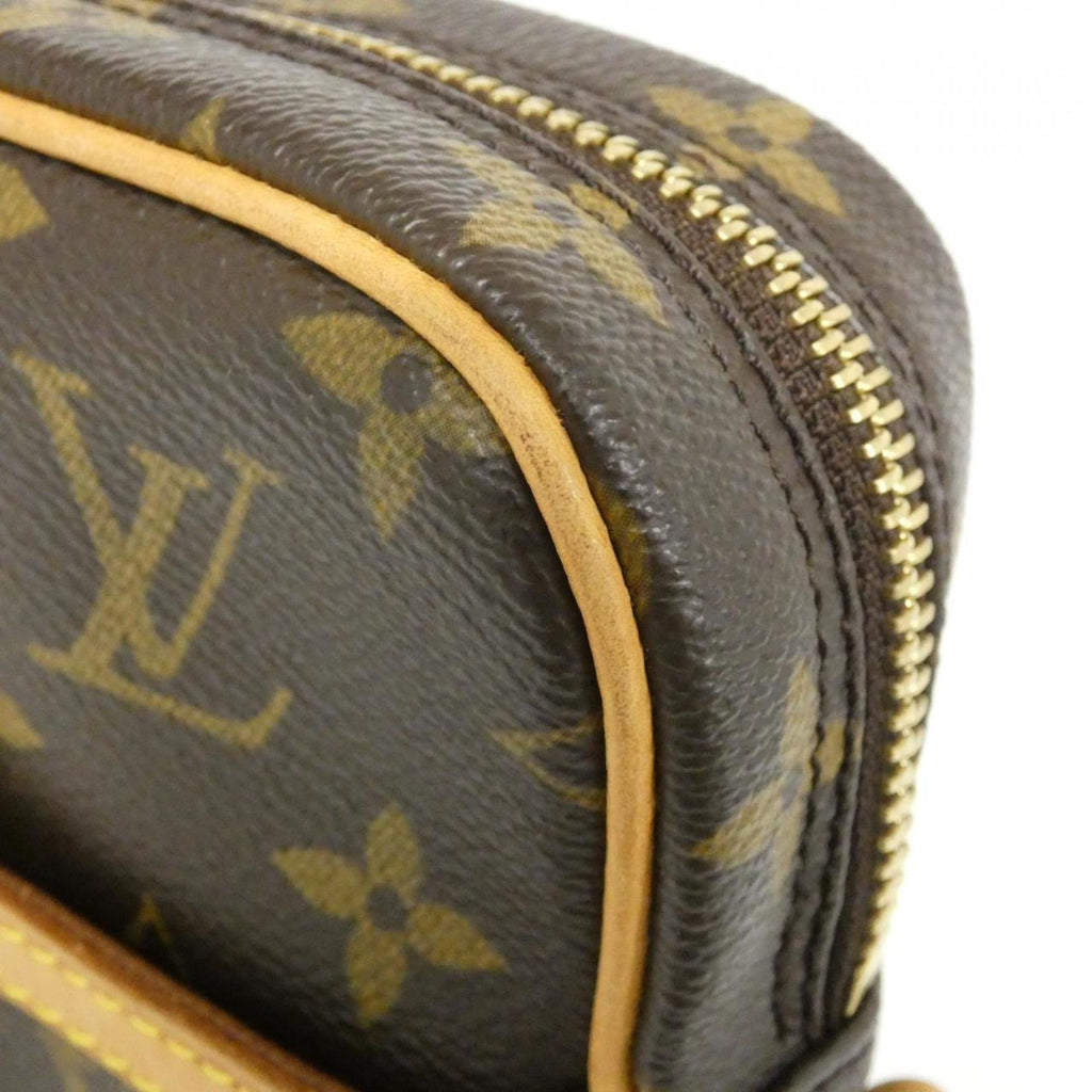 Louis Vuitton Monogram Marron Coated Canvas Shoulder Bag