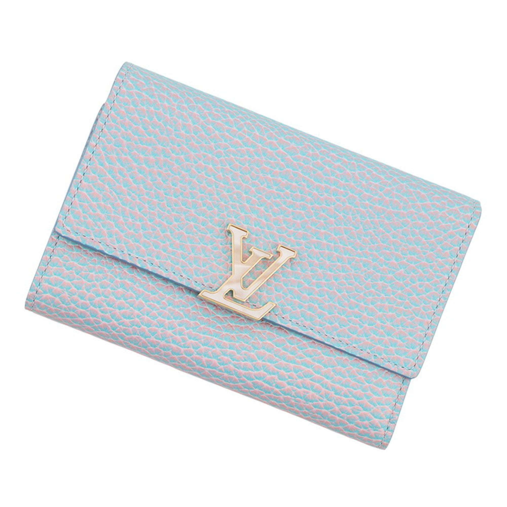 Louis Vuitton Leather Wallet (Tri-Fold)
