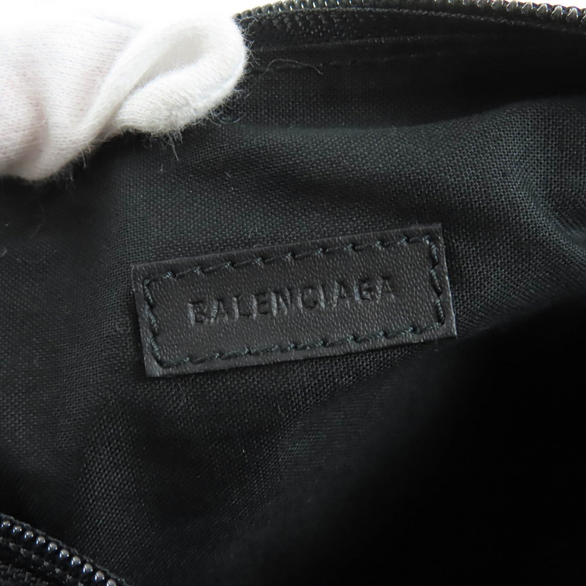 Balenciaga Black Nylon Shoulder