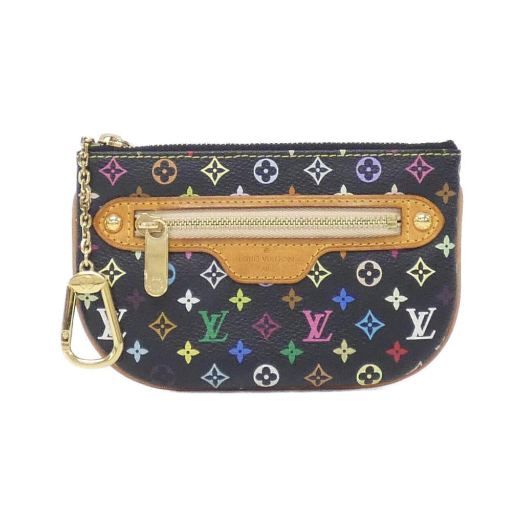 Louis Vuitton Monogram Multicolore Black Coated Canvas Coin Purse/Coin Case