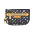 Louis Vuitton Monogram Multicolore Black Coated Canvas Coin Purse/Coin Case