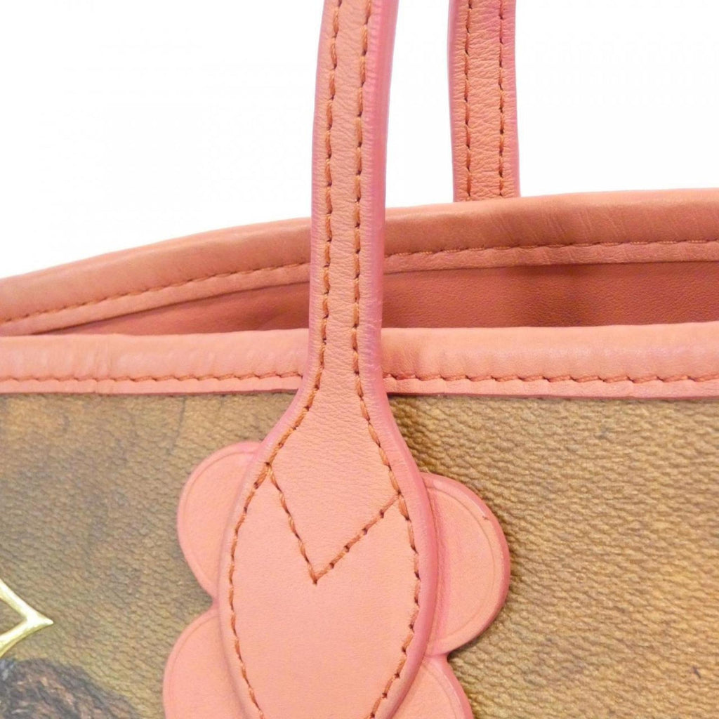 Louis Vuitton Corail Coated Canvas Handbag Pouch