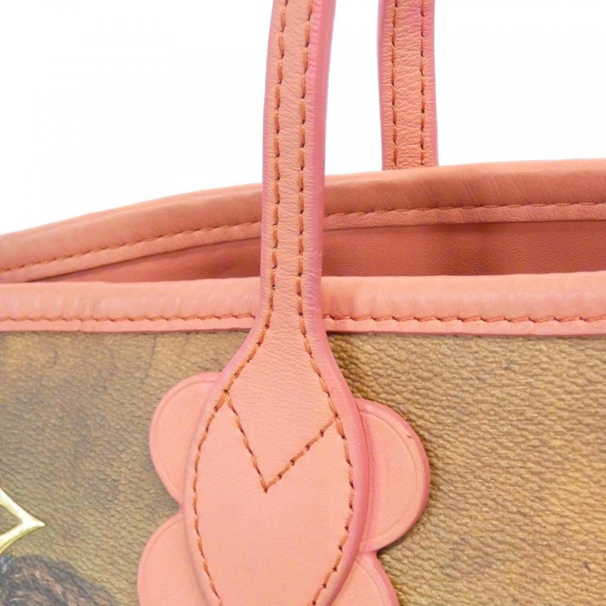 Louis Vuitton Corail Coated Canvas Handbag Pouch