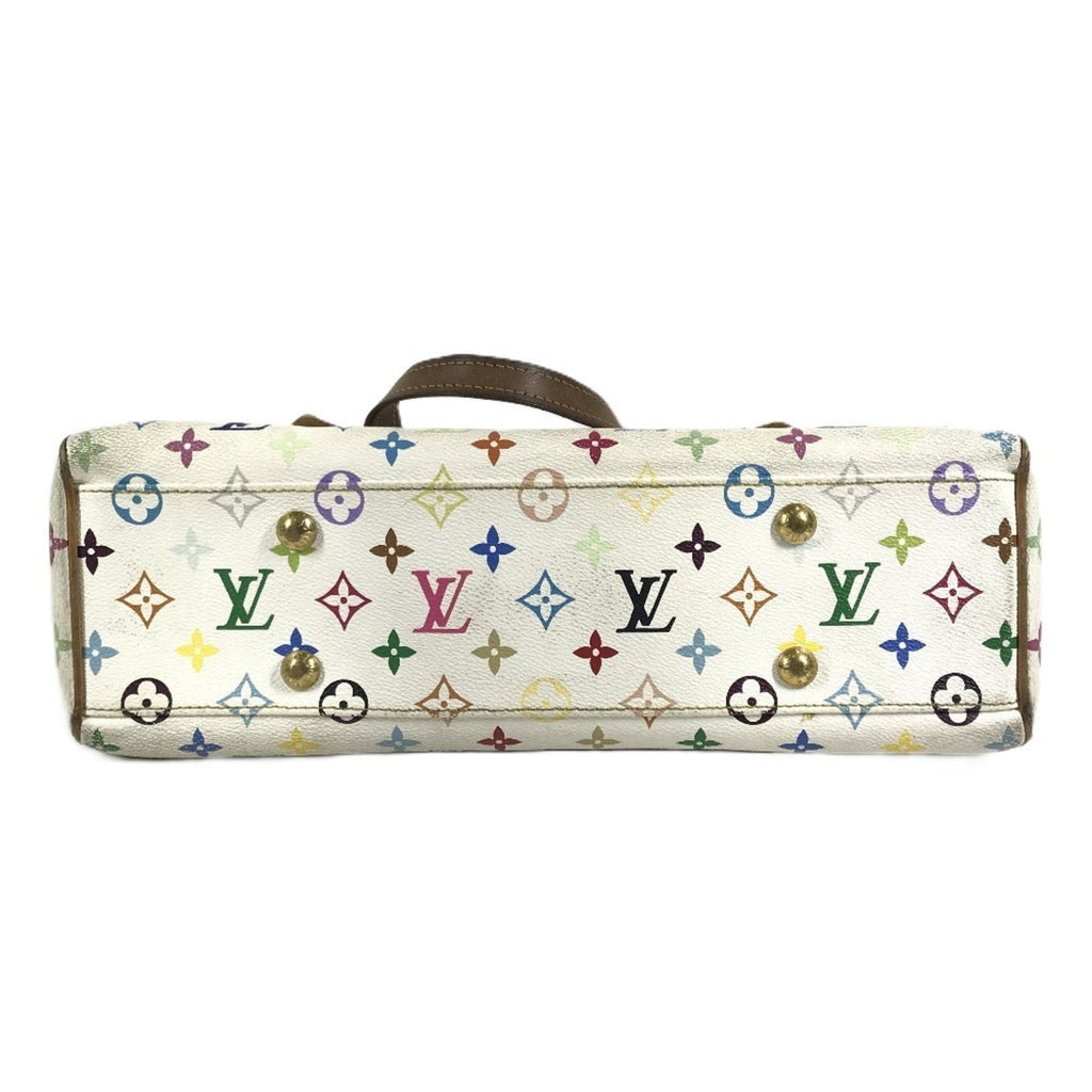 Louis Vuitton Blanc Monogram Multicolore Shoulder Bag Tote Bag