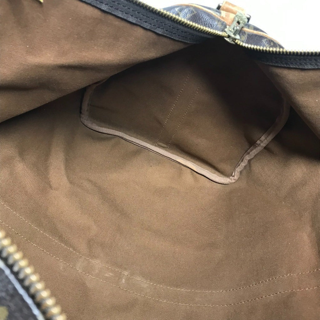 Louis Vuitton Brown Monogram Boston Bag Handbag Shoulder Bag