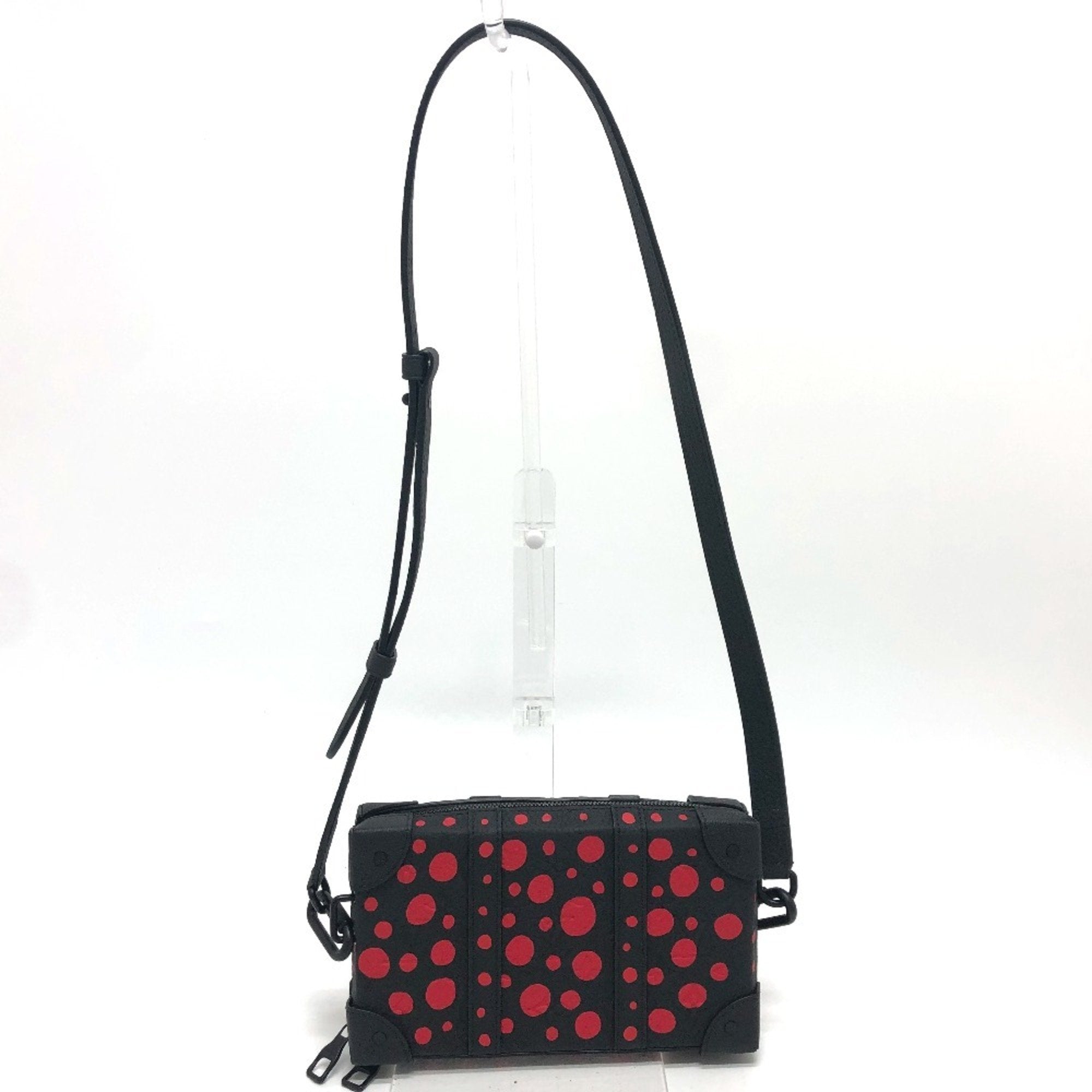 Louis Vuitton Black Leather Shoulder Bag