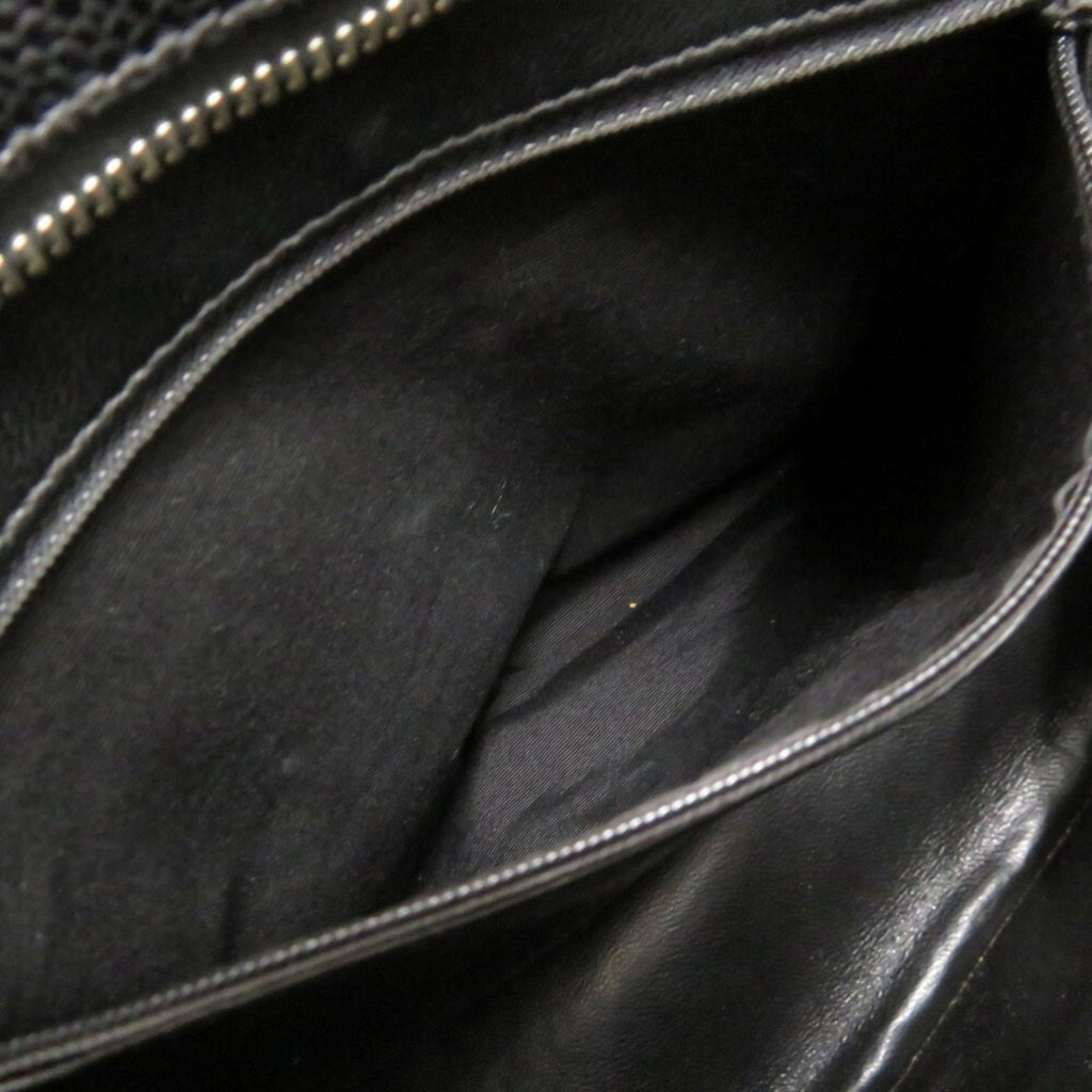 Chanel Black Grained Calfskin Tote Bag
