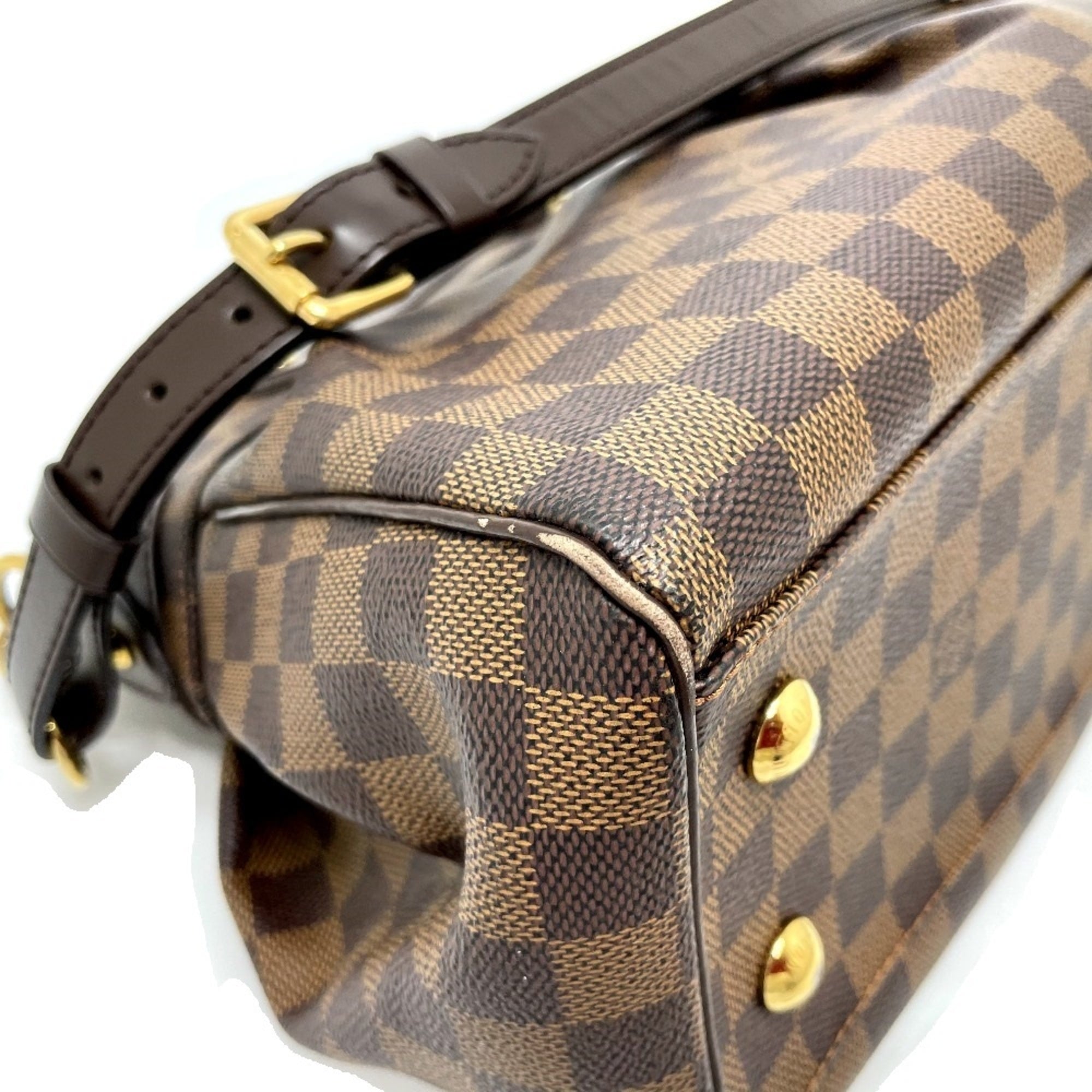 Louis Vuitton Brown Damier Canvas Ebene Damier Canvas Handbag Shoulder Bag
