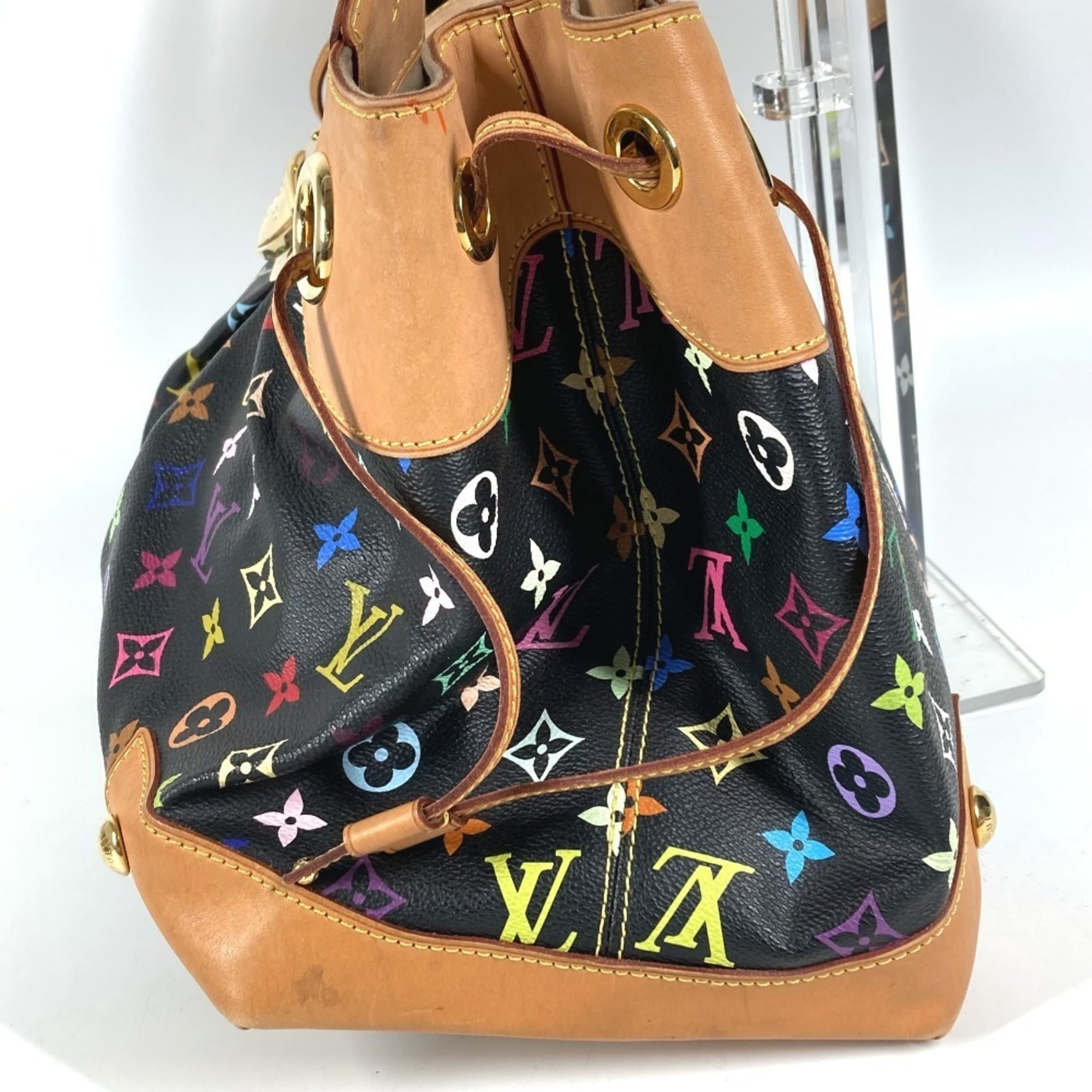 Louis Vuitton Monogram Multicolore Black Noir Monogram Multicolore Shoulder Bag Tote Bag