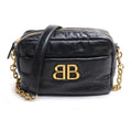Balenciaga Black Leather Shoulder