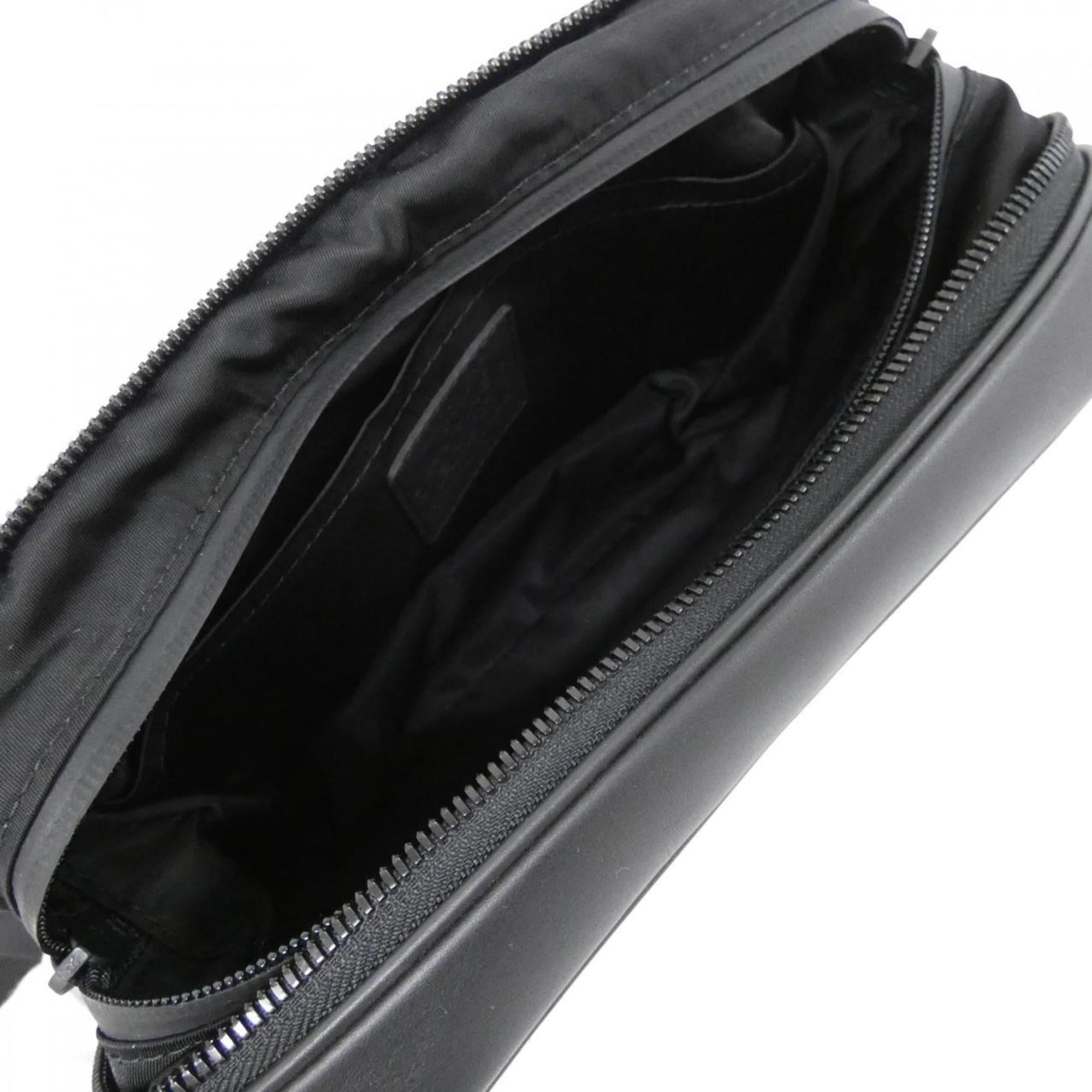 Louis Vuitton Black Gris Nylon Shoulder Bag